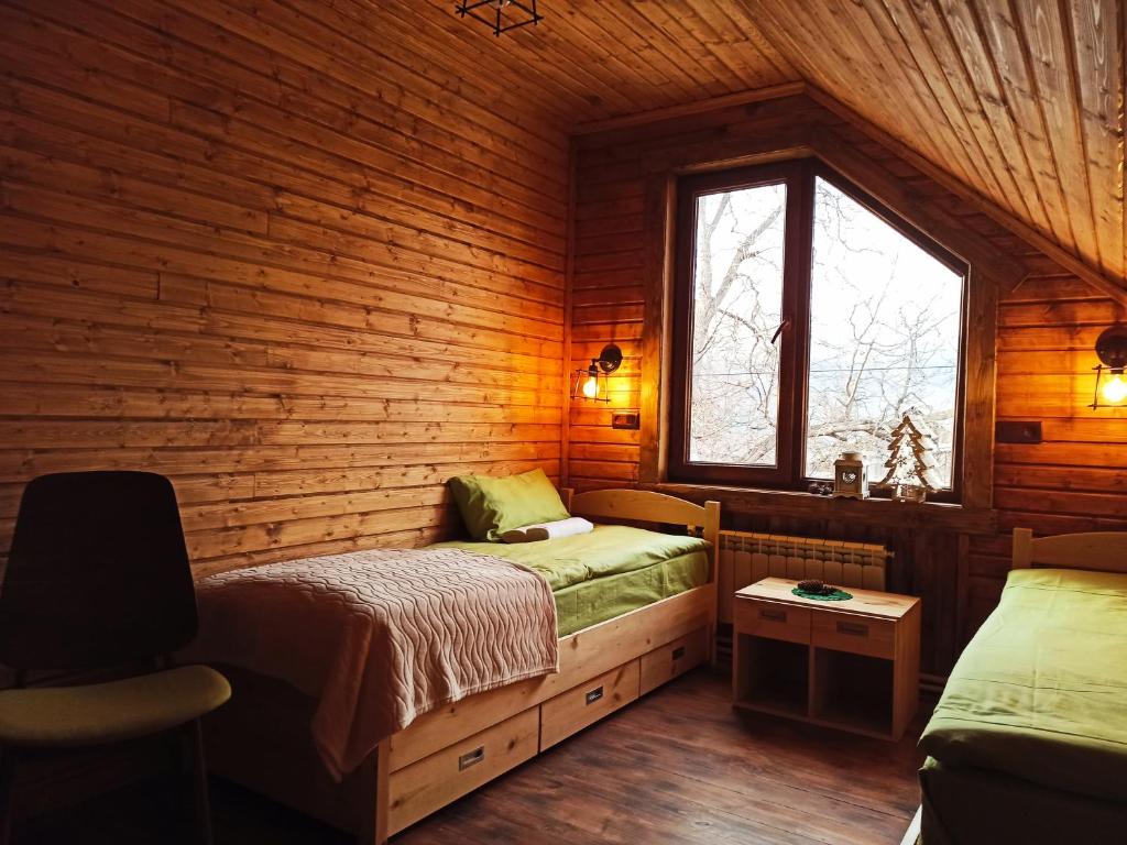 Ліжко або ліжка в номері Jermatun Guest House