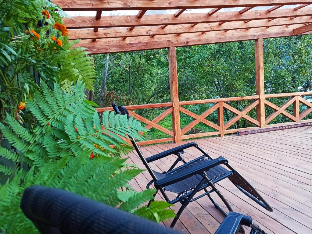 Zahrada ubytování Jermatun Guest House