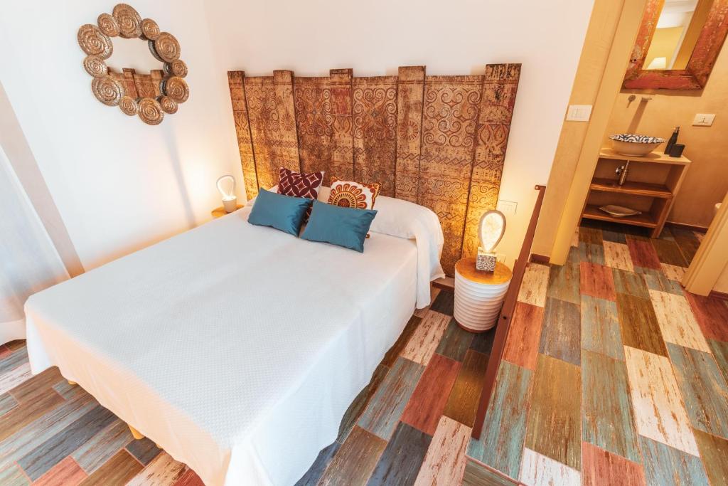 Postel nebo postele na pokoji v ubytování Echi di Puglia Marsento