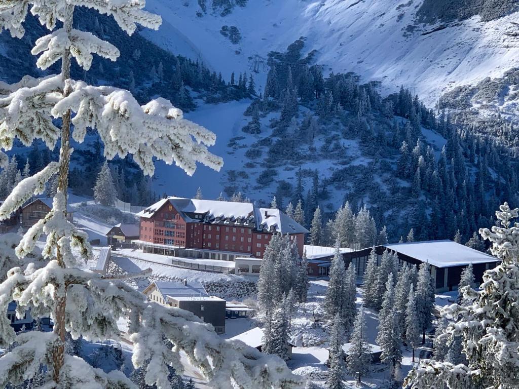 JUFA Hotel Hochkar v zimě