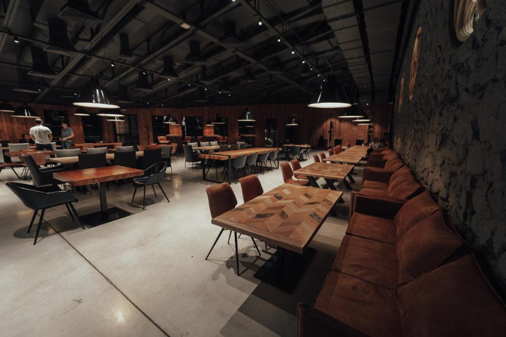 Restaurace v ubytování Campus Community A-Hotel