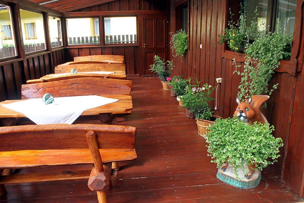 Restaurace v ubytování Penzion Sabina