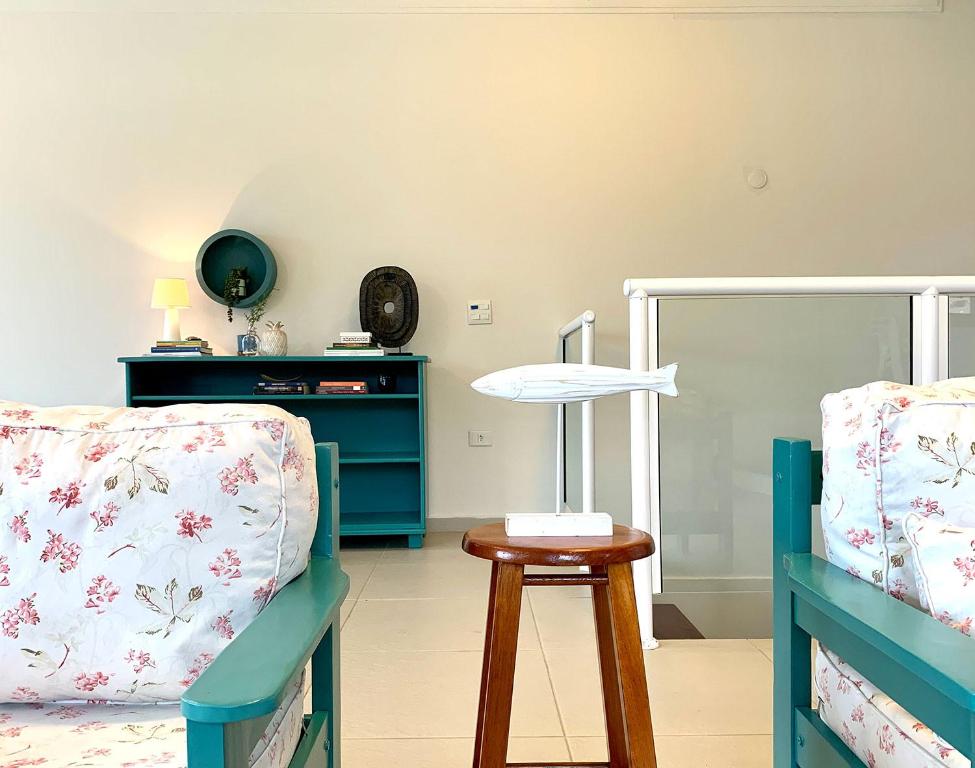  Casa com Wi-Fi e Terraço com Linda Vista para o Mar