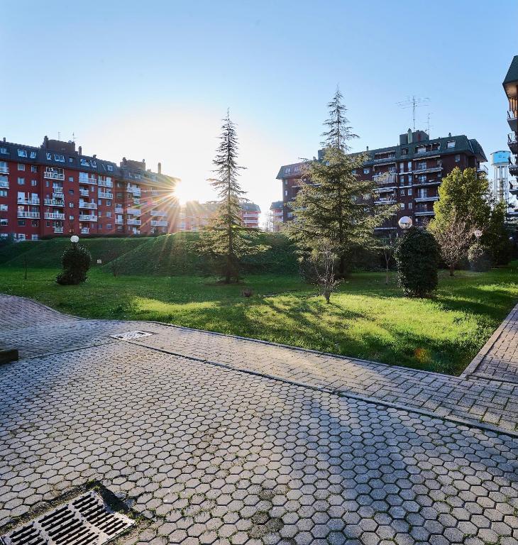 Zahrada ubytování Apartment Forum III
