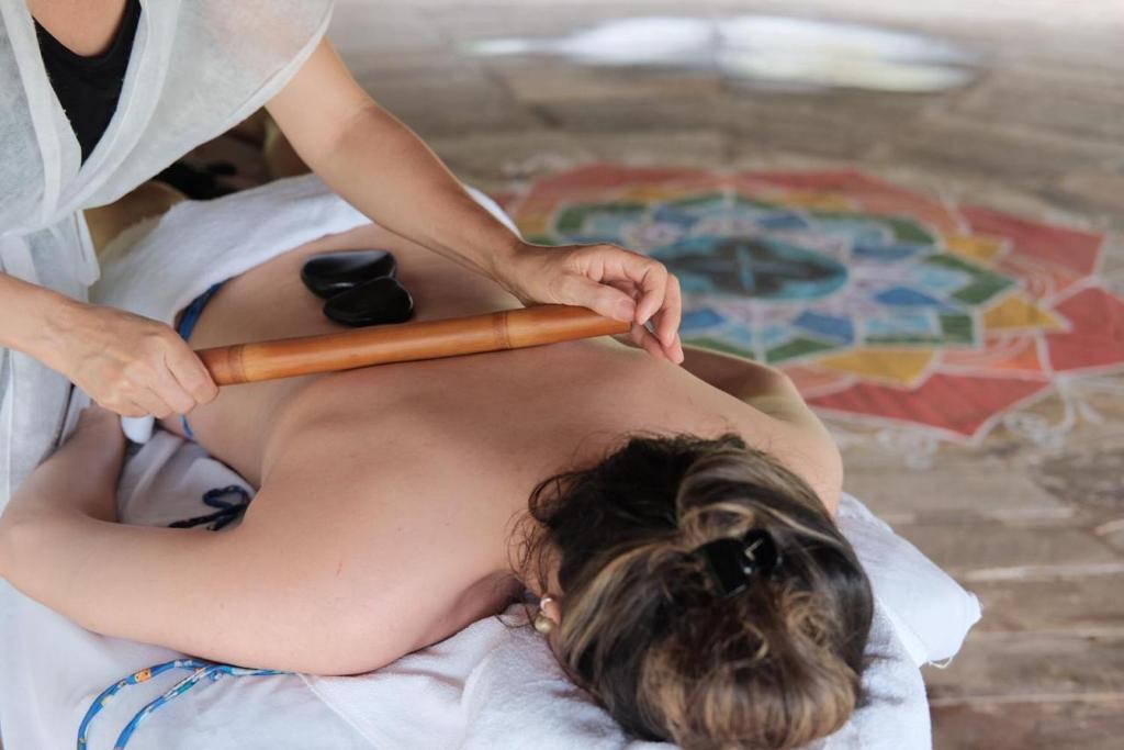 Lázně a/nebo wellness v ubytování Art Jungle Eco Lodge