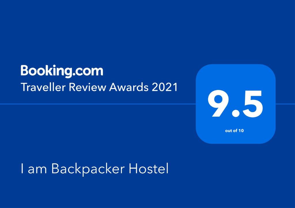 Certifikát, hodnocení, plakát nebo jiný dokument vystavený v ubytování I am Backpacker Hostel