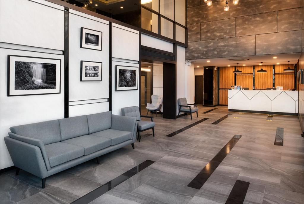 Posezení v ubytování R2 Hotel
