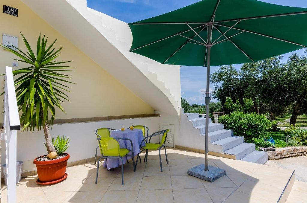 Vonkajšia záhrada v ubytovaní Apartments Glavor