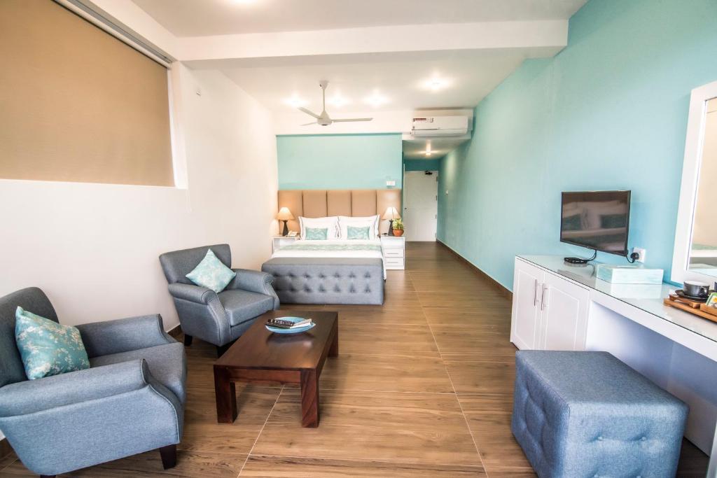 Posezení v ubytování Tip Top Boutique hotel