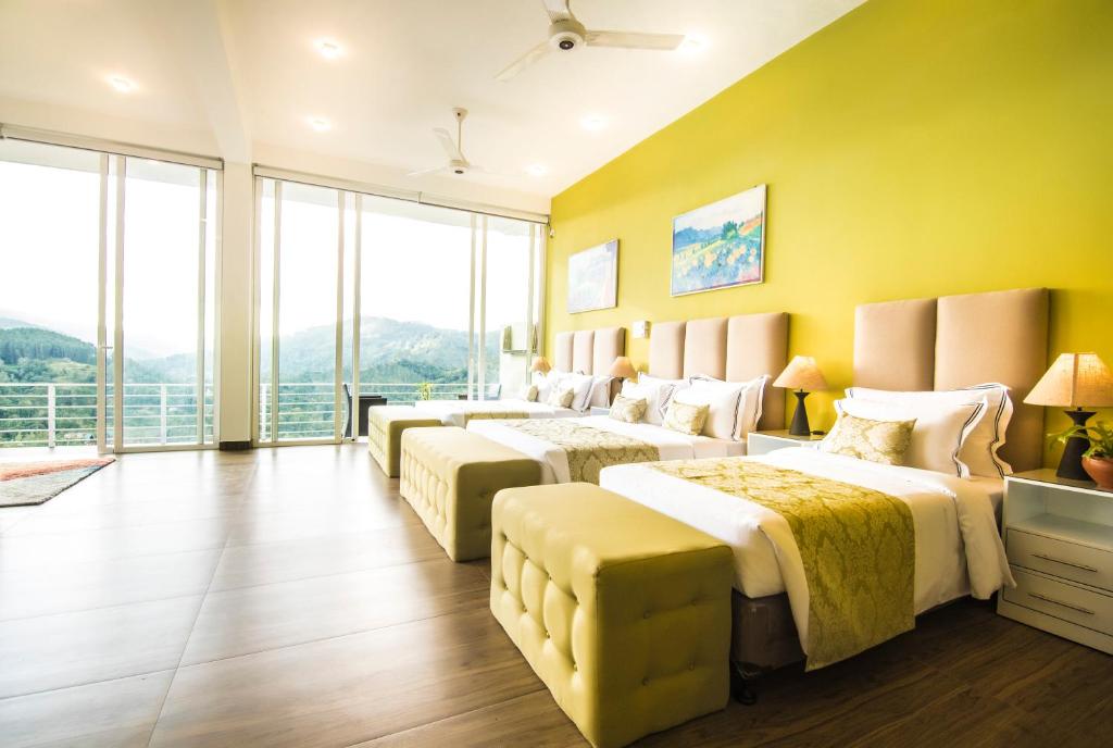 Postel nebo postele na pokoji v ubytování Tip Top Boutique hotel