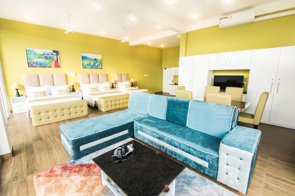 Posezení v ubytování Tip Top Boutique hotel