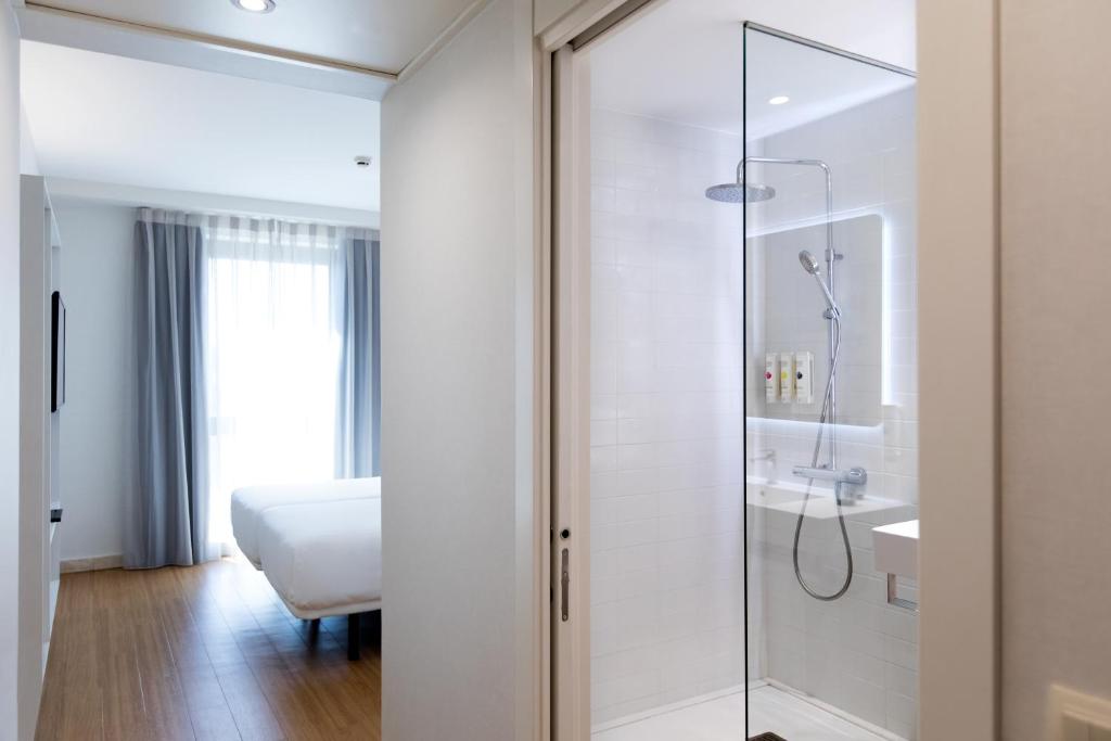 Kúpeľňa v ubytovaní Hotel Salamanca Montalvo