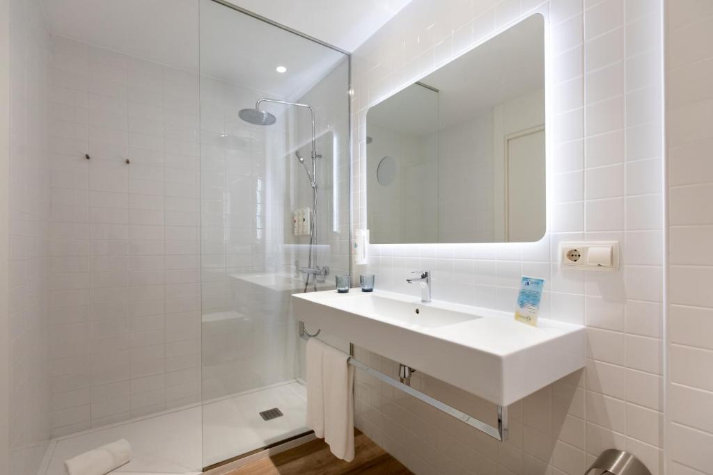 Kúpeľňa v ubytovaní Hotel Salamanca Montalvo