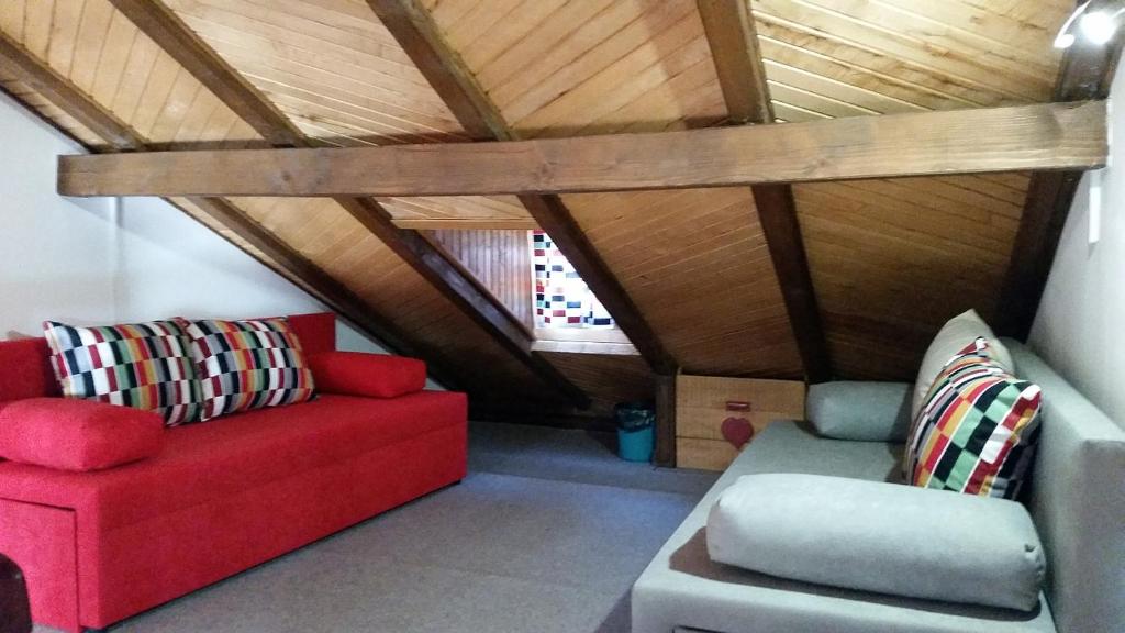 Posezení v ubytování Holiday Home Jakovci