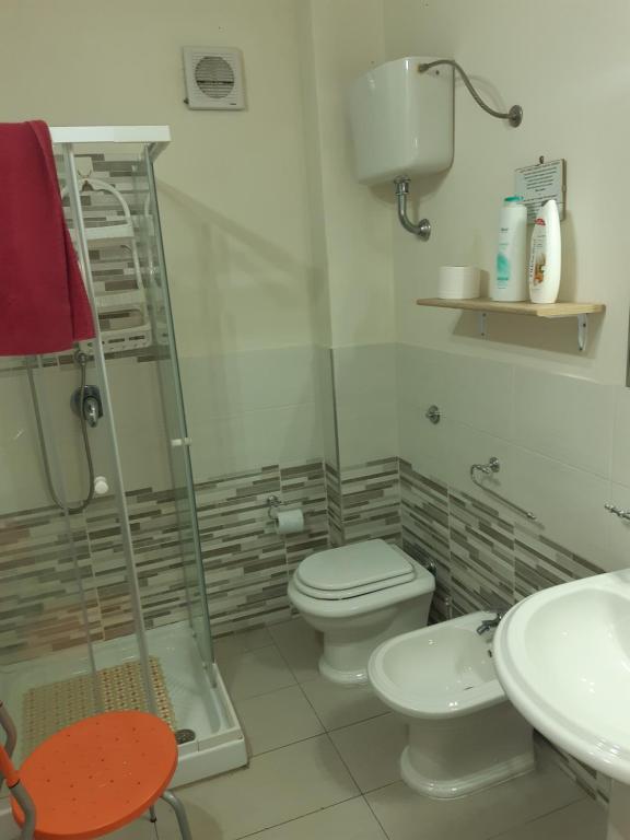 Kúpeľňa v ubytovaní B&B La Colonna