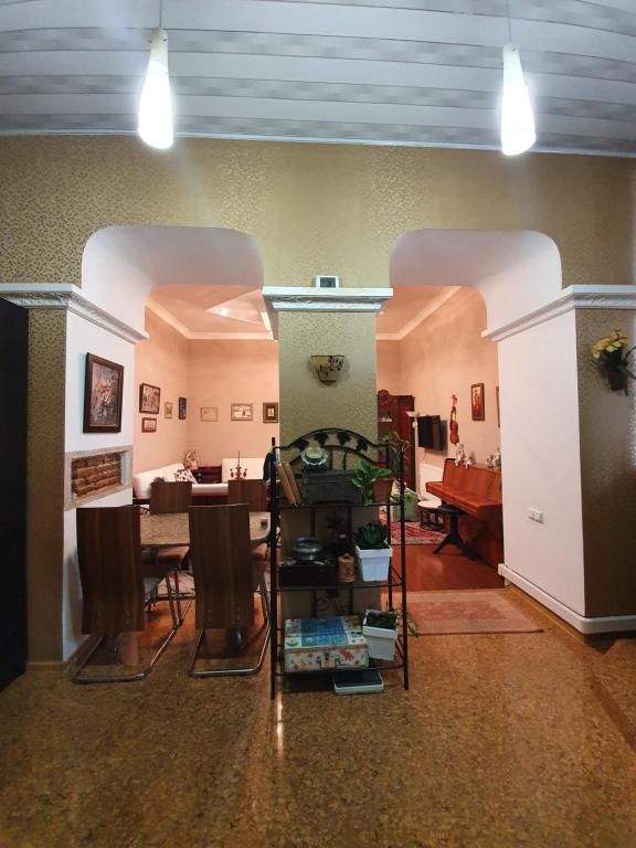 Posezení v ubytování Guest house tm