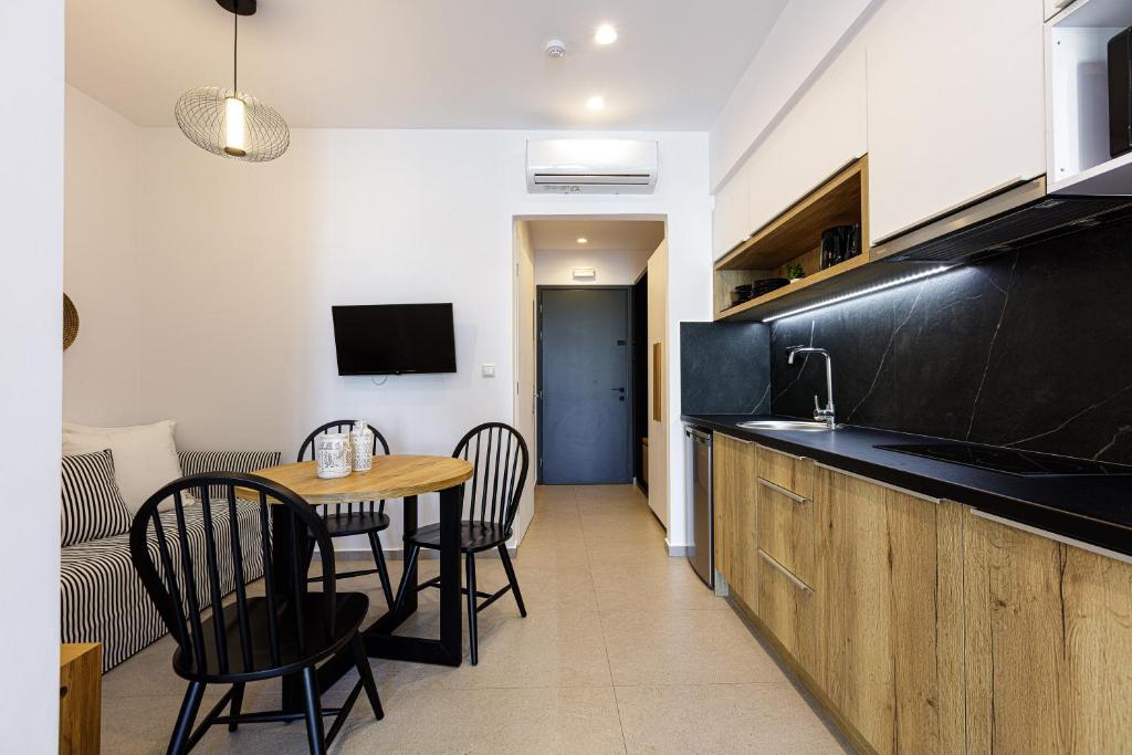 Kuchnia lub aneks kuchenny w obiekcie Eleven Boutique Suites