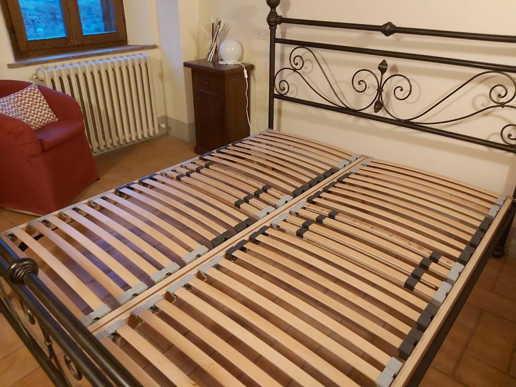 Postel nebo postele na pokoji v ubytování Casa Franci