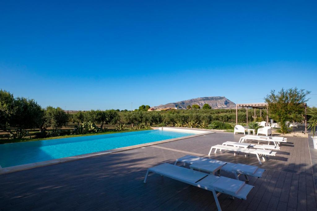 Bazén v ubytování Corte Olea Resort nebo v jeho okolí