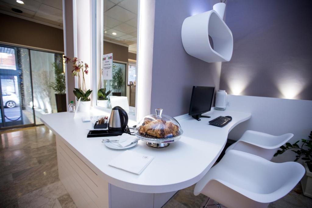 Posezení v ubytování Agape Hotel AA Hotels