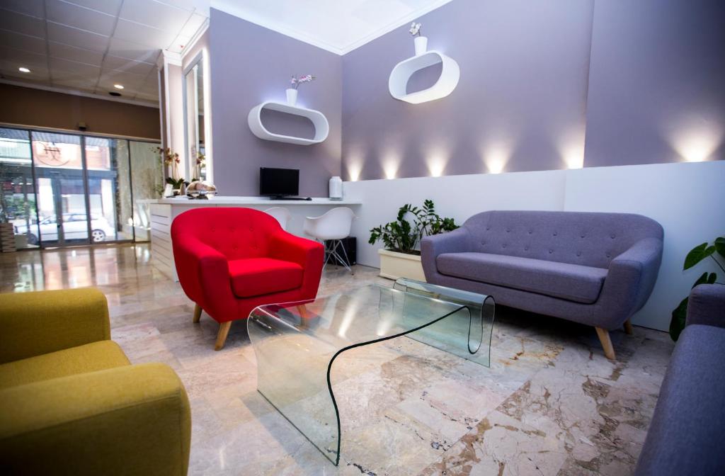 Posezení v ubytování Agape Hotel AA Hotels