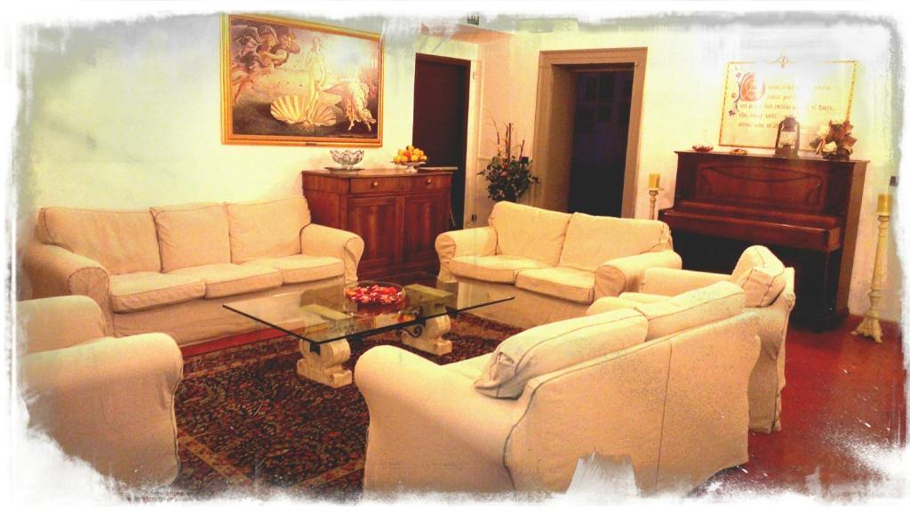 Posezení v ubytování Hotel Vasari
