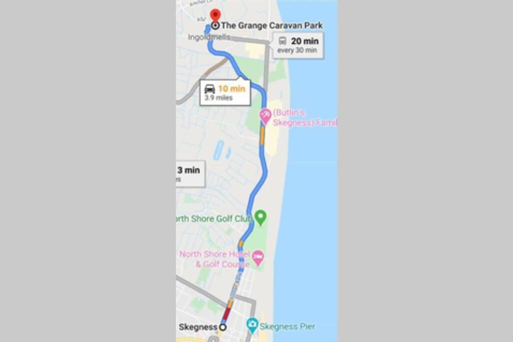 a map of the chevy chihuahua trail at Great Deals at The Grange, Ingoldmells in Skegness