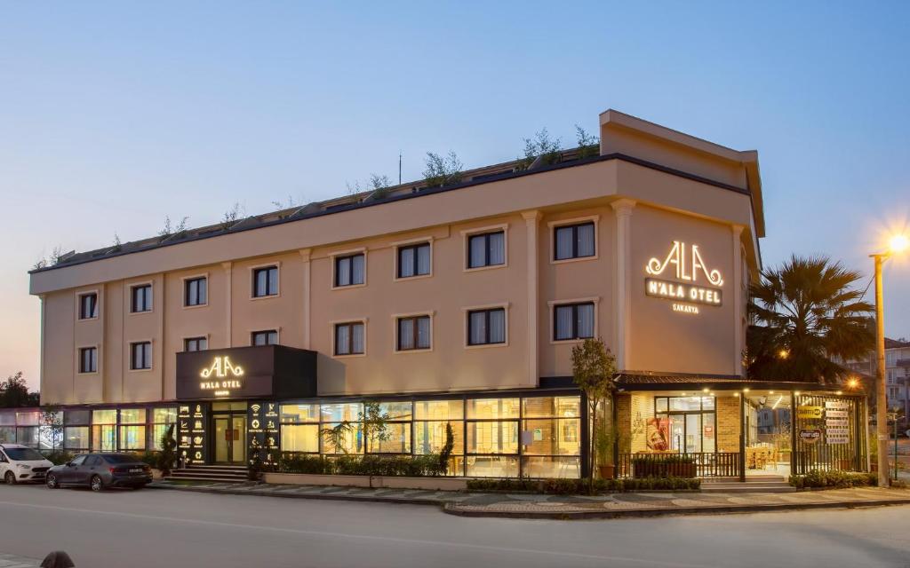 Budova, kde se hotel nachází