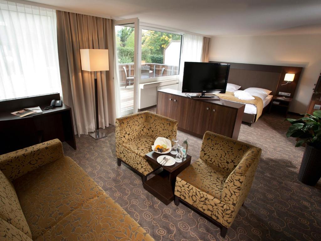 TV a/nebo společenská místnost v ubytování AVITAL Resort