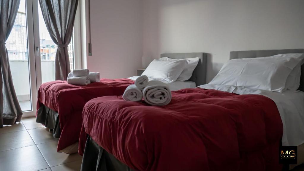 Posteľ alebo postele v izbe v ubytovaní Bed & Breakfast Lufra