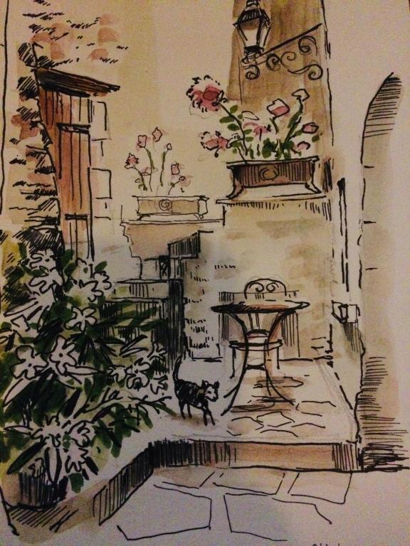Fotografie z fotogalerie ubytování LA MAISON D’ALICE v destinaci Sault-de-Vaucluse