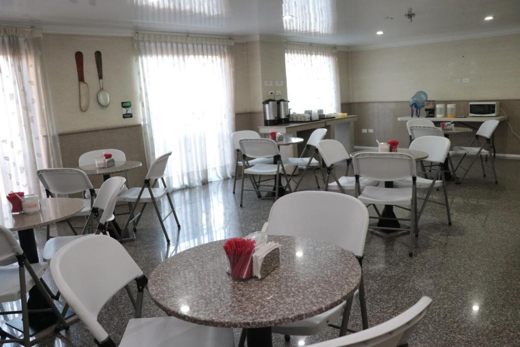 Restaurace v ubytování Hoteles Bogotá Inn Lago Chico Zona Rosa