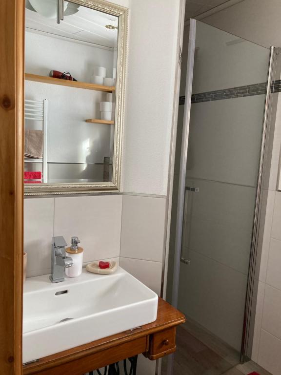 Koupelna v ubytování Ferienhaus Zwickelreith