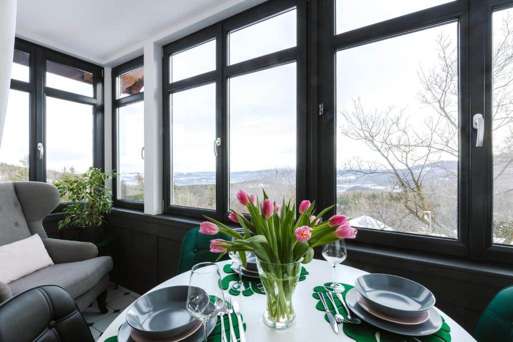 Posedenie v ubytovaní Apartamenty AstoriA