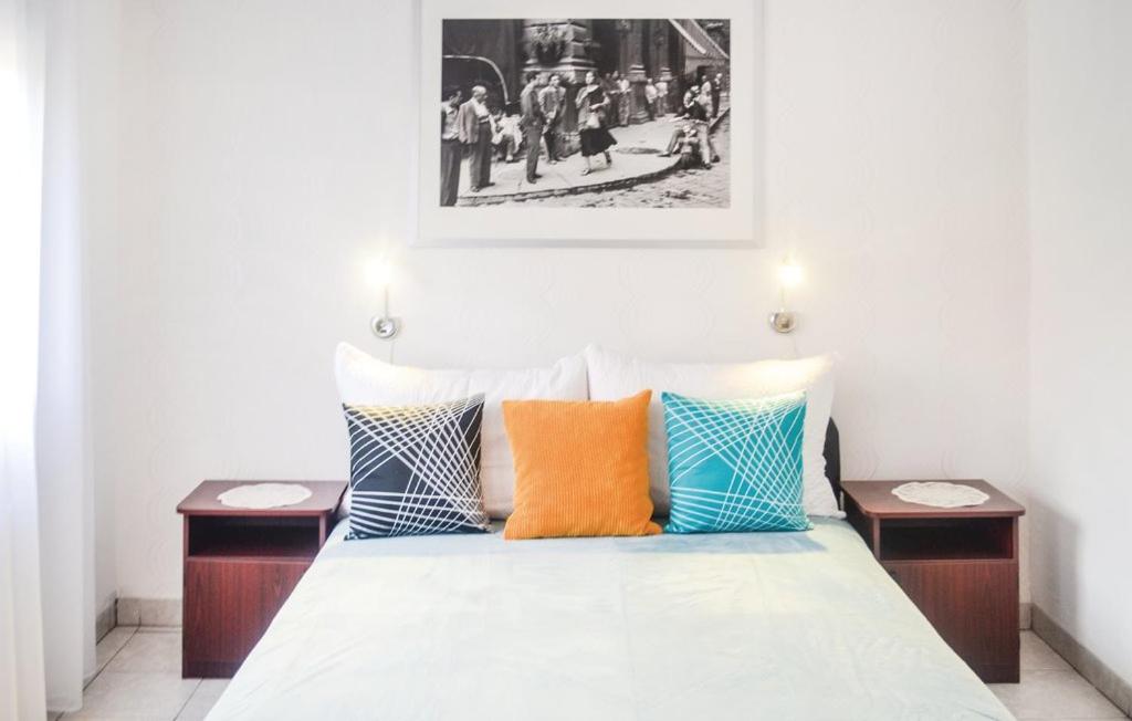 Postel nebo postele na pokoji v ubytování Marica Apartman