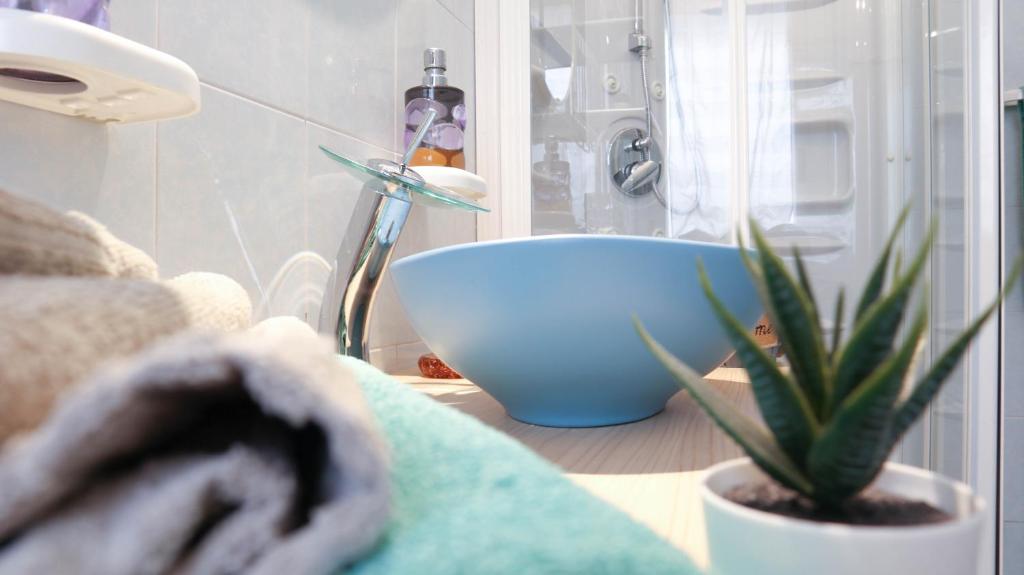 Kúpeľňa v ubytovaní La Casa di Pamy