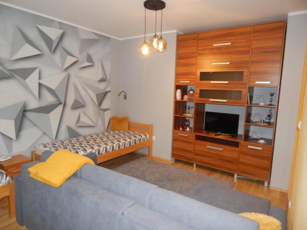 Kuchyňa alebo kuchynka v ubytovaní Boros Apartman