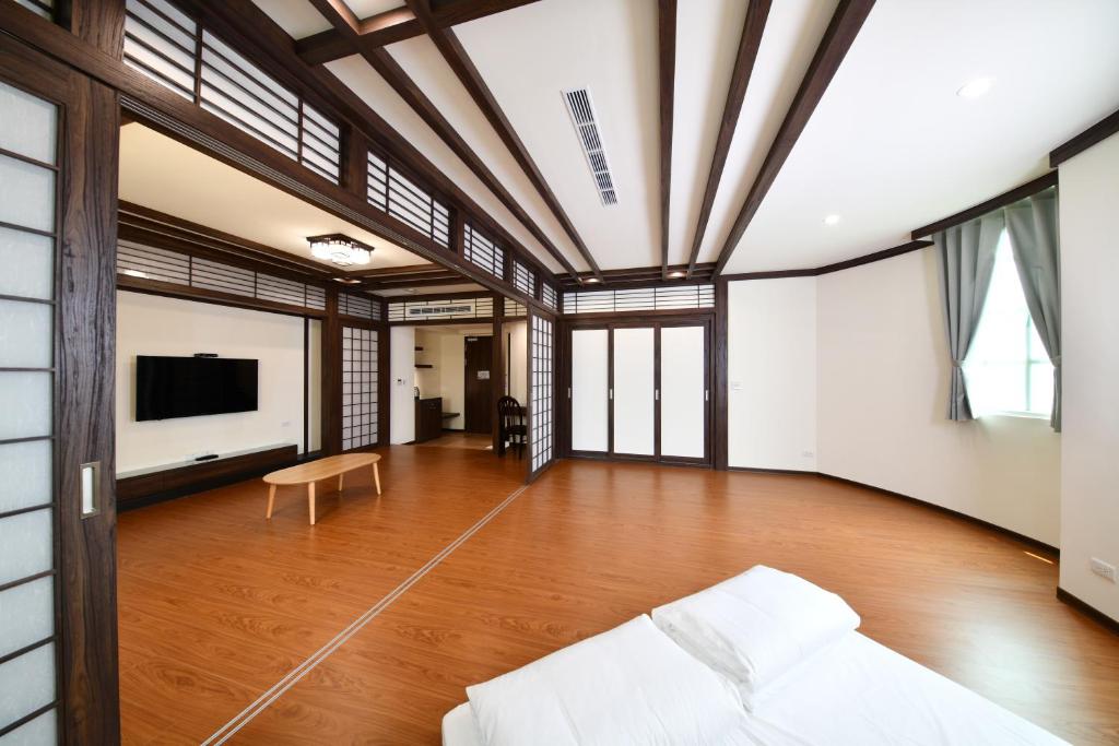 TV a/nebo společenská místnost v ubytování Chuan Cheng Castle