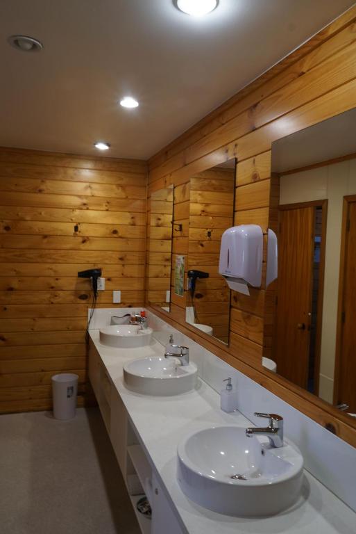 Koupelna v ubytování Altamont Lodge