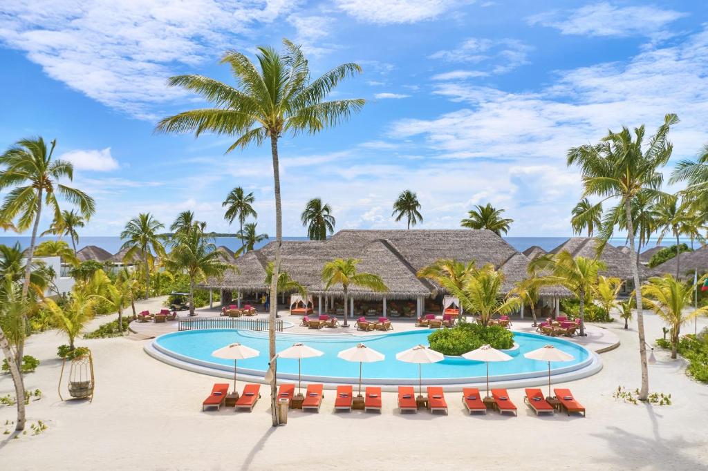 Bazén v ubytování Sun Siyam Iru Veli - 24 Hours Premium All-Inclusive with Free Transfers nebo v jeho okolí