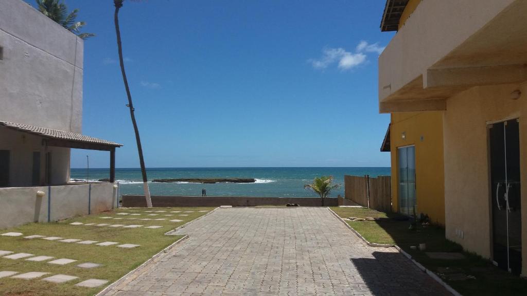  Casa à Beira-Mar com internet em Arembepe