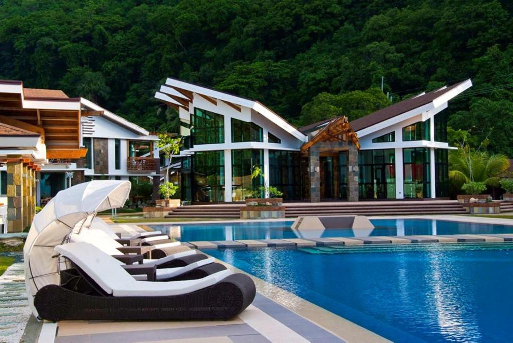 Bazén v ubytování Infinity Resort nebo v jeho okolí