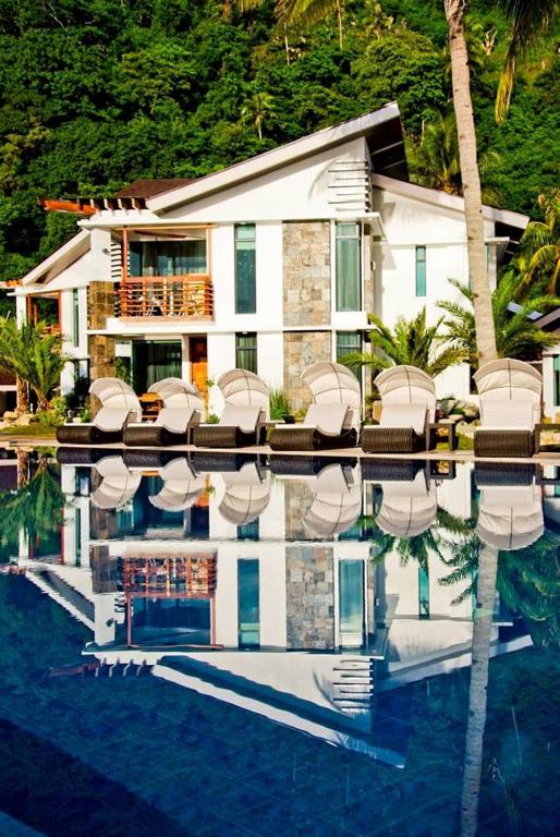 Bazén v ubytování Infinity Resort nebo v jeho okolí