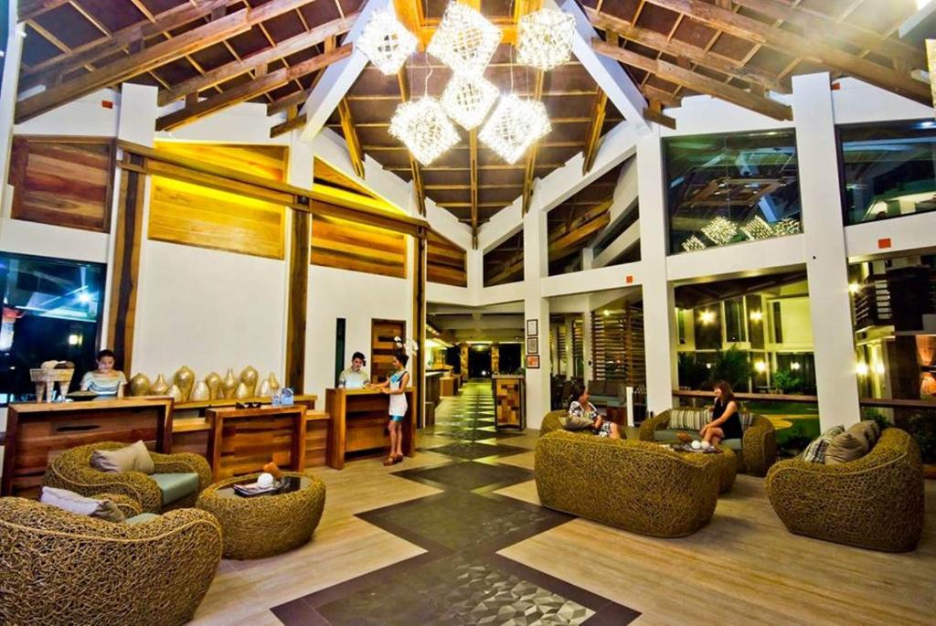 Posezení v ubytování Infinity Resort