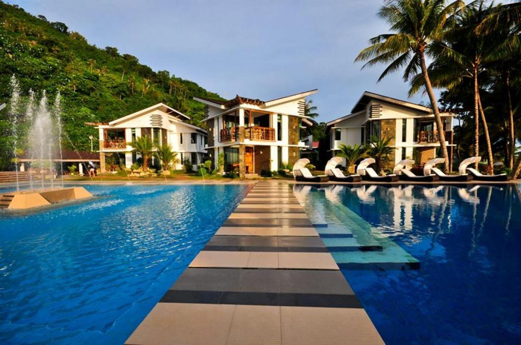 Bazén v ubytování Infinity Resort nebo v jeho okolí