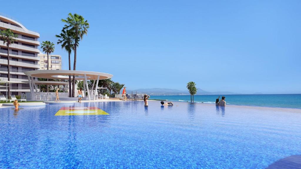 5* Apt, Best Location, Playa San Juan, heated pool, Alicante ...