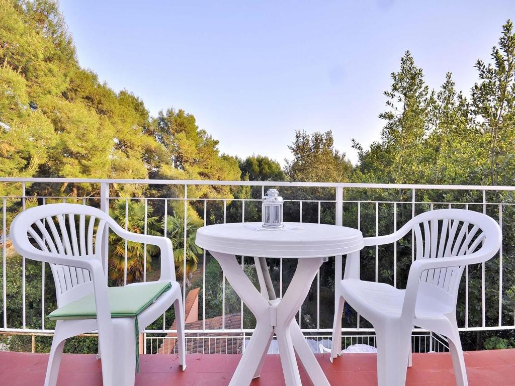 Balkon lub taras w obiekcie Apartments Miro 636