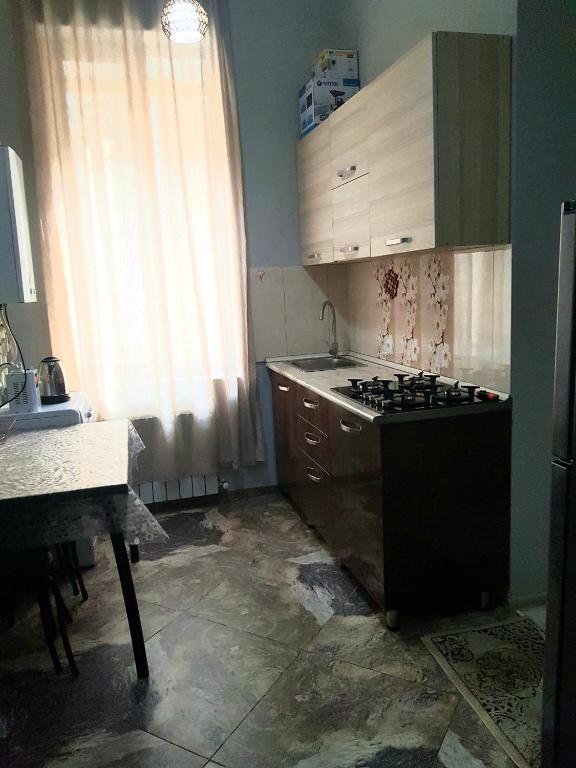 Kuchyň nebo kuchyňský kout v ubytování Kiki's House
