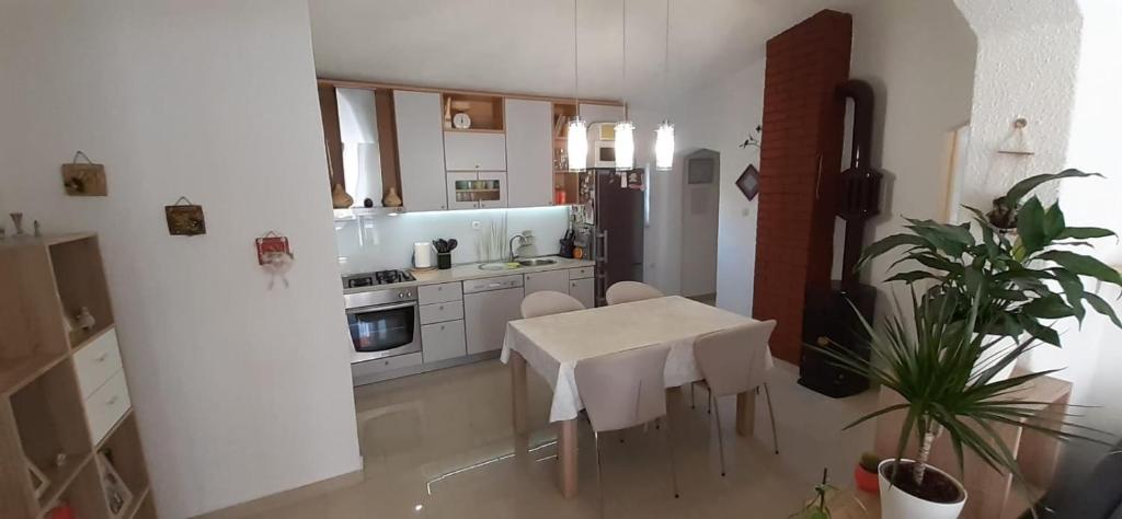 Kuchyň nebo kuchyňský kout v ubytování APARTMAN Tino KUSTIĆ 2