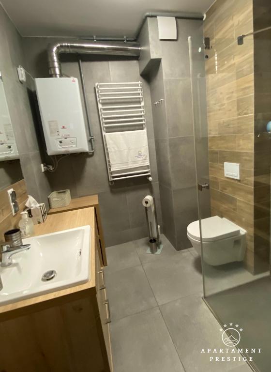 Kúpeľňa v ubytovaní Apartament Prestige Szklarska Poręba